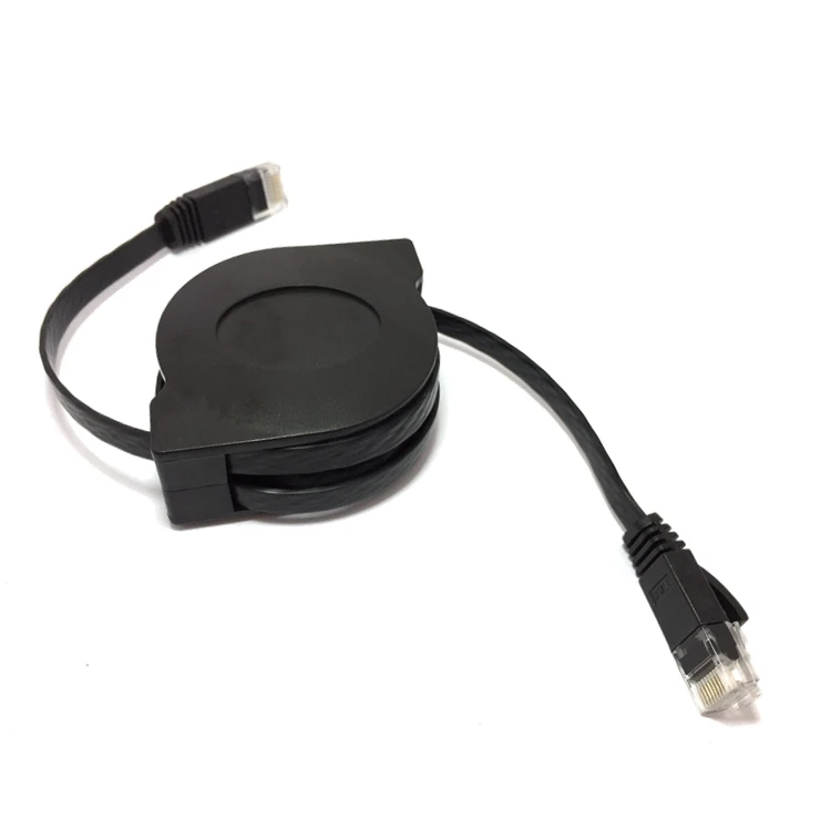 Kabel Ethernet Cat6 ultradelgado RJ45 Rechten Winkel UTP Netzwerk Kabel Patchkabel 90 Grad Cat6a Lan Kabelwia enrutador para ordenador portátil TV BO - imagen 5