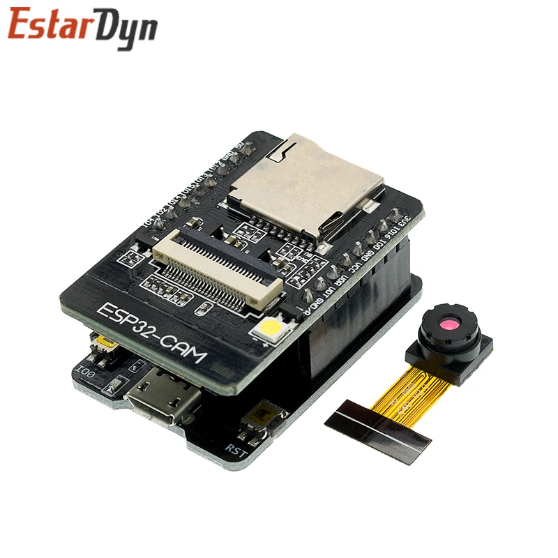 ESP32-CAM ESP32-CAM-MB MICRO USB ESP32 Serial a WiFi ESP32 CAM Placa de desarrollo CH340 5V Bluetooth OV3660/OV2640 Cámara - imagen 3