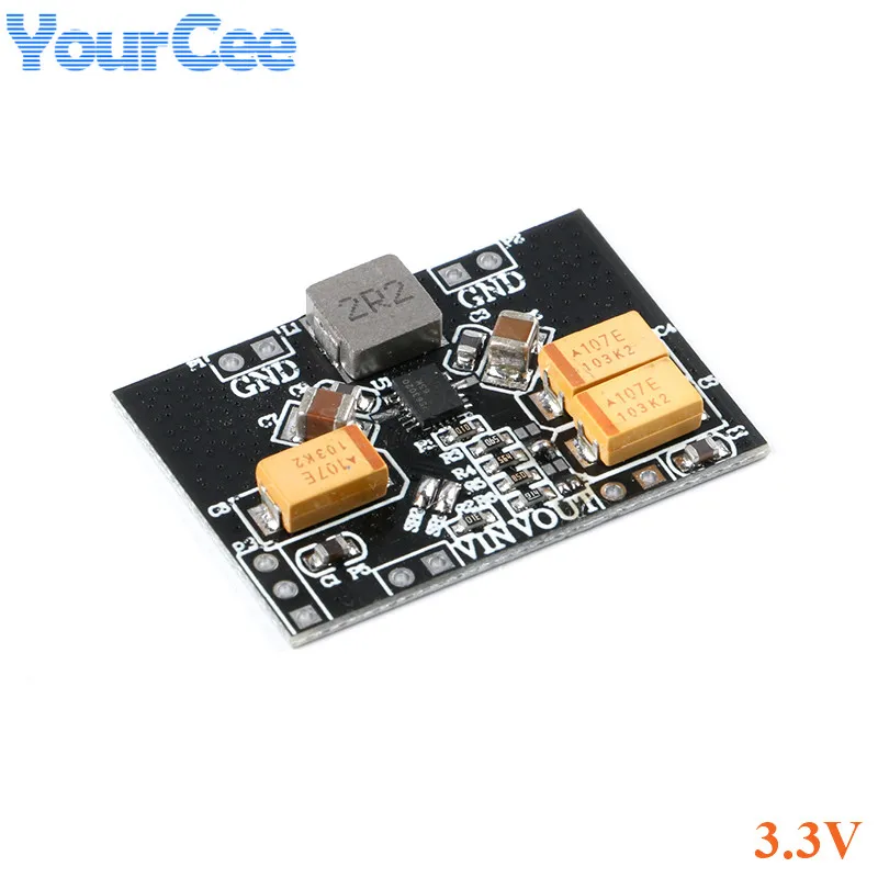 5 uds/1 unidad TPS63020 1,8-5,5 V a 2,5 V/3,3 V/4,2 V/5V módulo de placa de alimentación reductor automático batería de litio baja ondulación - imagen 4