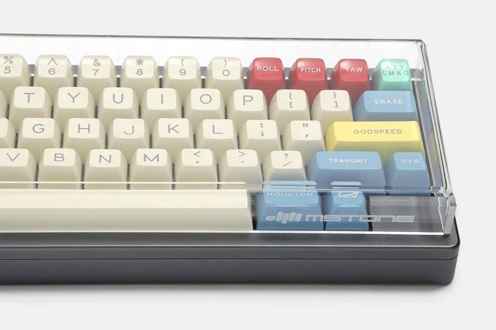 MStone-cubierta antipolvo transparente y forestal para teclado mecánico, tapa protectora antipolvo para 40%, 60%, 65%, 80%, Poker GH60, BM60, XD64, XD68, BM65, 87 - imagen 5
