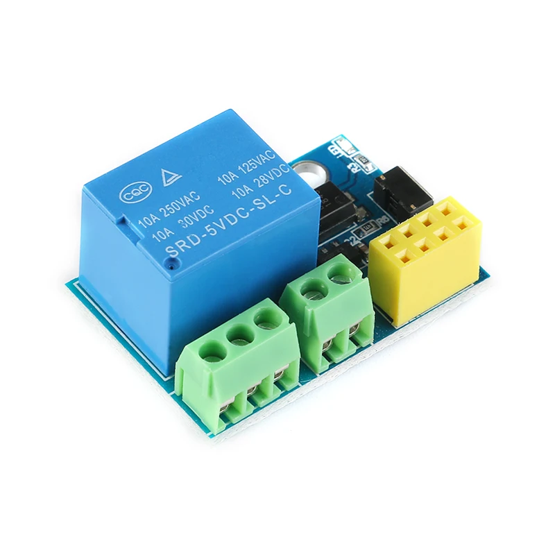 Módulo de relé WiFi ESP8266, ESP-01S, ESP01 S, 5V, ESP-01S, ESP01S, interruptor de Control remoto para casa inteligente, aplicación de teléfono (sin ESP-01S) - imagen 5