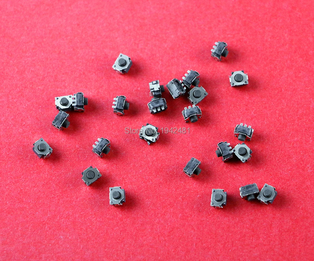 100 Uds Micro interruptor Original botón L R para Nintendo interruptor LR botón prensa microinterruptor para interruptor NS Joycon Joystick