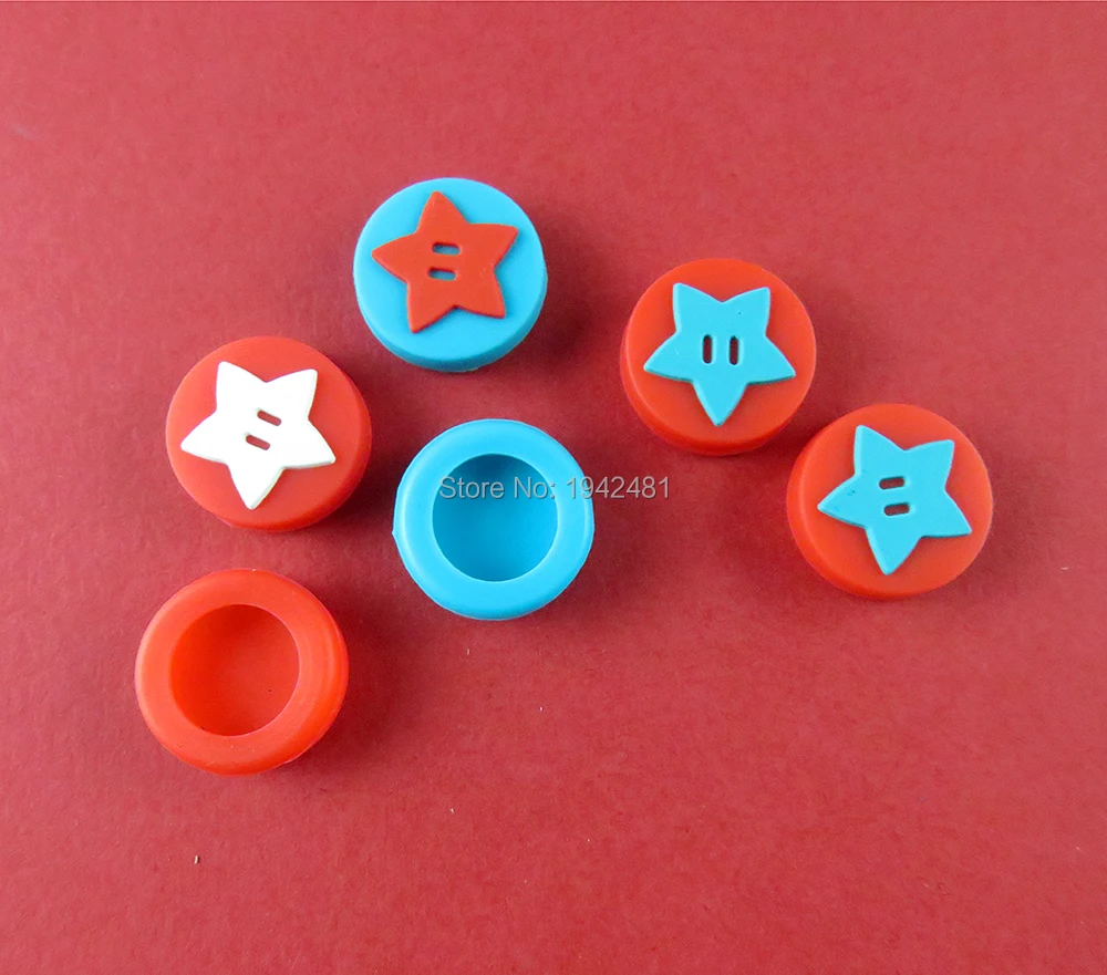 10 Uds. Para Poke Ball Cap piel silicona analógica pulgar Stick Grips tapas palos tapa cubierta - imagen 4