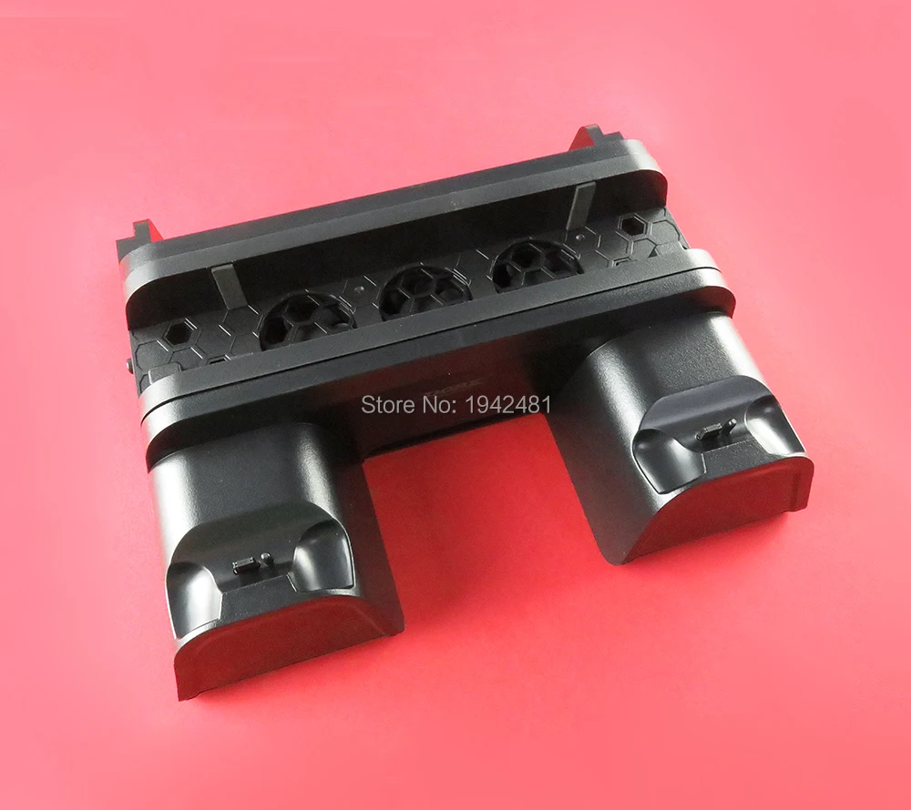 Soporte Vertical para PS4 Slim/PS4 PRO, ventilador de refrigeración, cargador de controlador Dual, estación de carga para SONY Playstation 4, 1 Uds. - imagen 5
