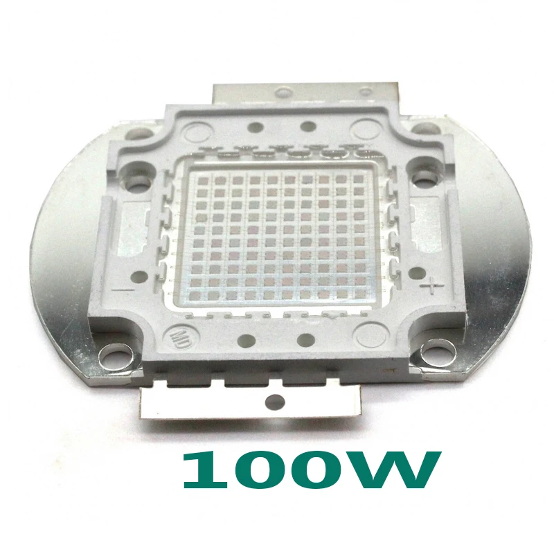 Bombilla LED de hielo de alta potencia, Chip de 490 nm, 480nm, 3W, 5W, 10W, 20W, 30W, 50W, 100W, 480nm, 490 nm, COB, color azul hielo - imagen 4