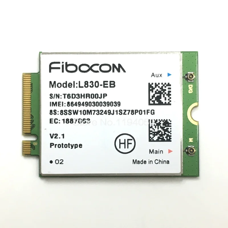 WDXUN para L830-EB para X380/T480S/T480/X280/T580/L580/L480/S1 gen 4LTE 4G módulo inalámbrico/WWAN - imagen 2