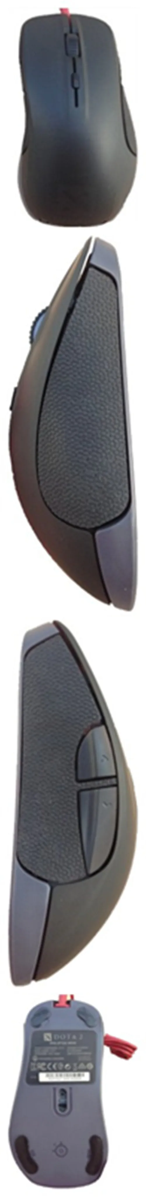 Pegatinas de agarre lateral para ratón, cinta antideslizante para Steelseries Rival/Rival 2019, novedad de 300, 1 Juego por paquete - imagen 4