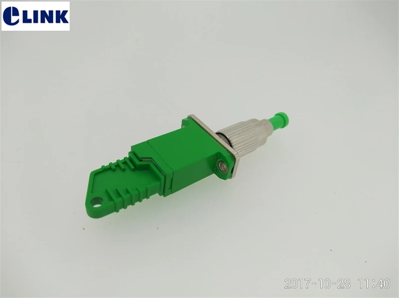 Adaptador de fibra híbrida FC-E2000 conector óptico hembra a macho acoplador ftth fibra óptica envío gratis ELINK suministro de fábrica