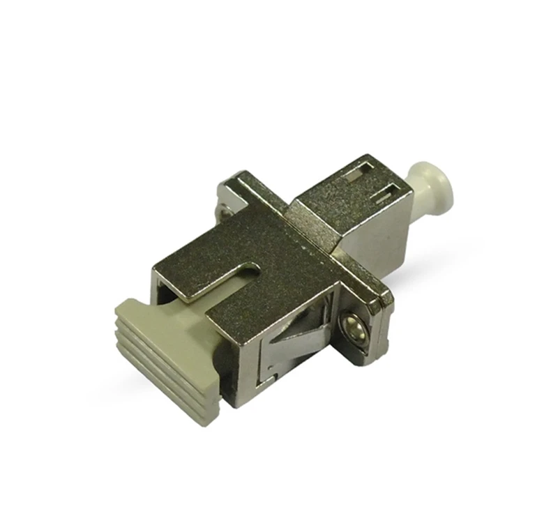 Adaptador de fibra óptica LC-SC conector híbrido acoplador hembra a hembra carcasa de metal SM MM APC suministro de fábrica envío gratis ELINK - imagen 3