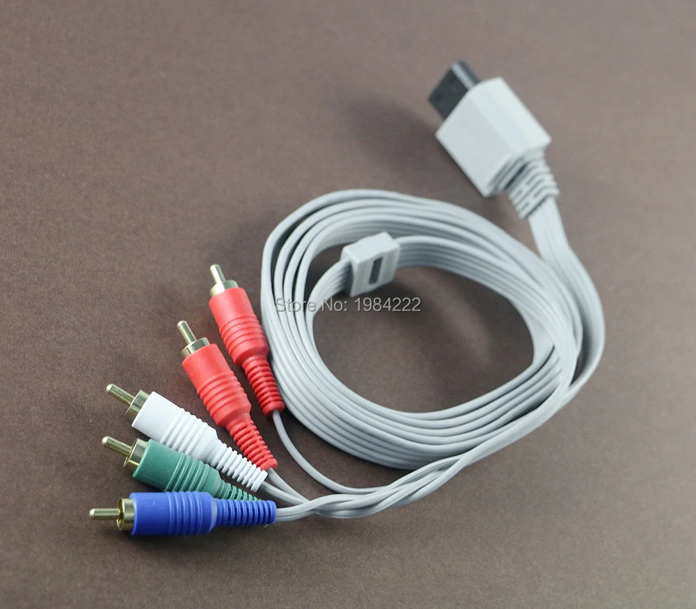 1 Uds 1,8 m componente 1080 P HDTV AV Cable adaptador de Audio Cable 5 RCA AV Cable para consola Nintendo Wii Wi i U - imagen 5