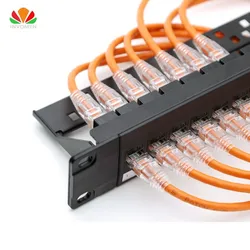 Patch Panel RJ45 CAT6 - 48 Puertos 1U