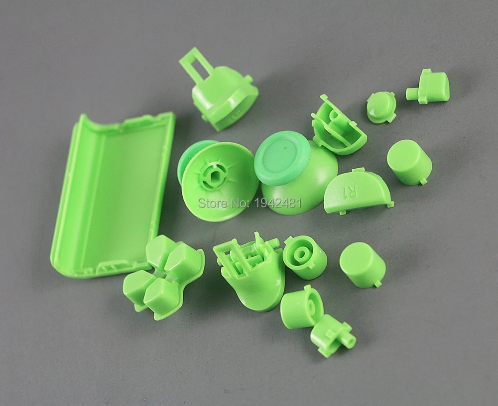 Juego de botones de disparo para PS4 Pro, Kit de repuesto para mando de PS4 4,0, JDS 040, JDM 040, 18 colores opcionales, L1, R1, L2, R2 - imagen 5