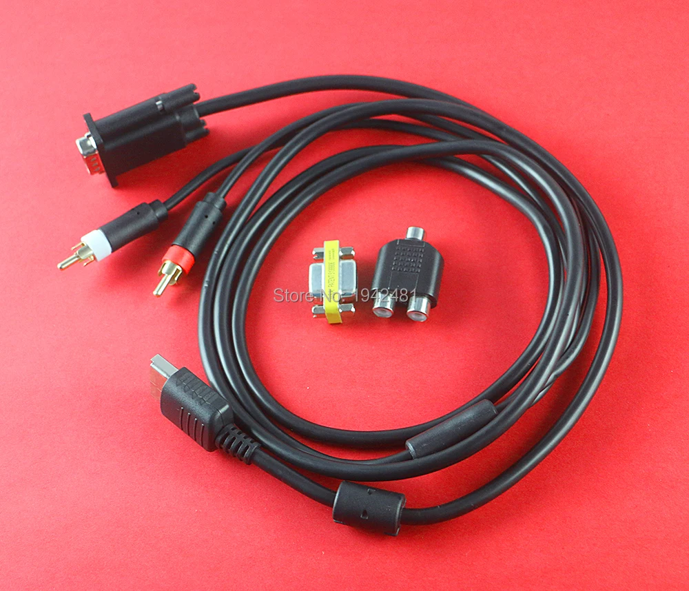 1 Uds Cable de definición VGA de alta calidad adaptador de sonido RCA HD PAL NTSC para Sega Dreamcast DC - imagen 5