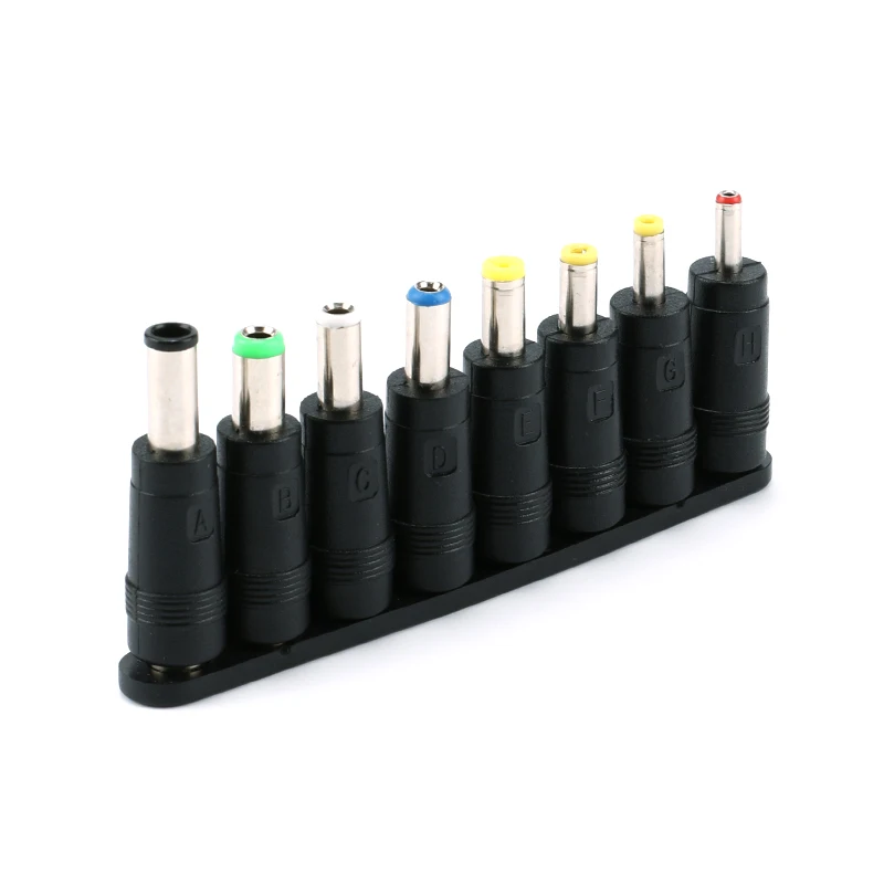 Conector de alimentación de CC 8 en 1, adaptador de enchufe hembra, adaptador de fuente de alimentación de CA y CC, Conector de puntas para enchufar, carga de 5V