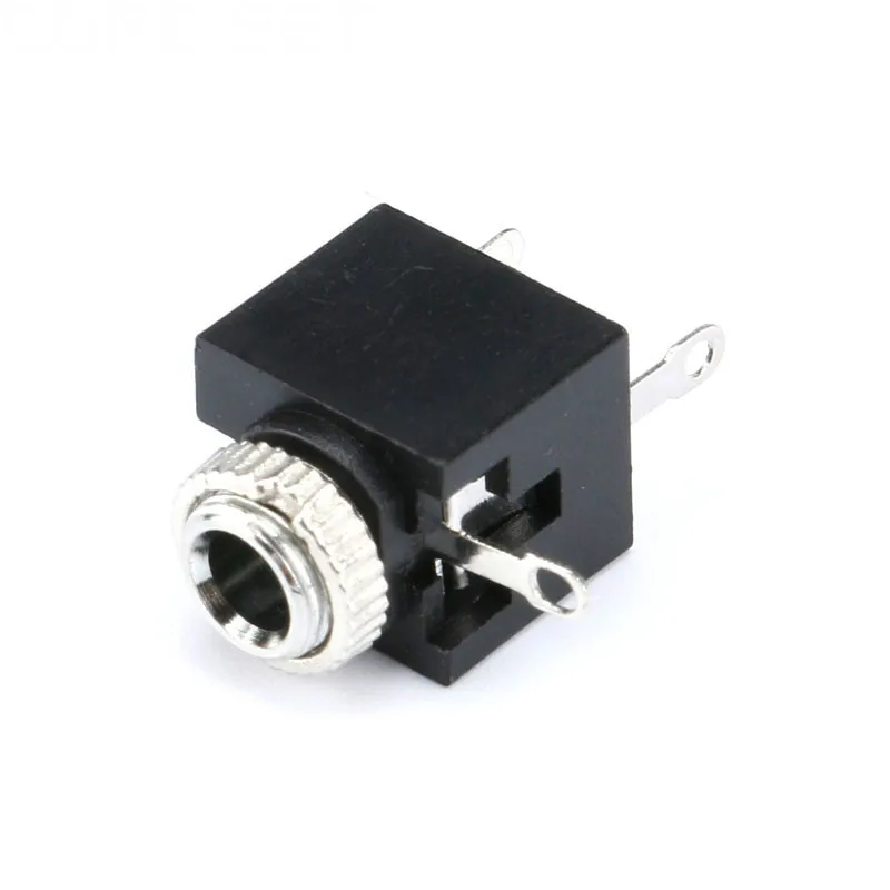 Conector de Audio estéreo, 10 piezas, 3,5mm, PCB con tuerca/301M, ESTÉREO - imagen 2