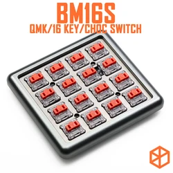 BM16S - Teclado Mecanico 16 Teclas con PCB, QMK, RGB y LED Integrado