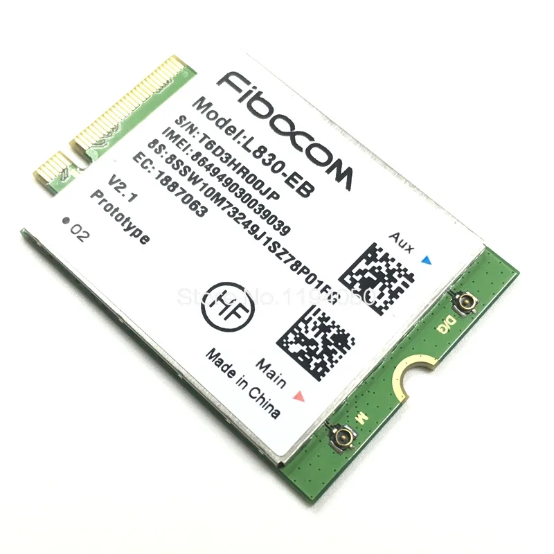 WDXUN para L830-EB para X380/T480S/T480/X280/T580/L580/L480/S1 gen 4LTE 4G módulo inalámbrico/WWAN - imagen 4