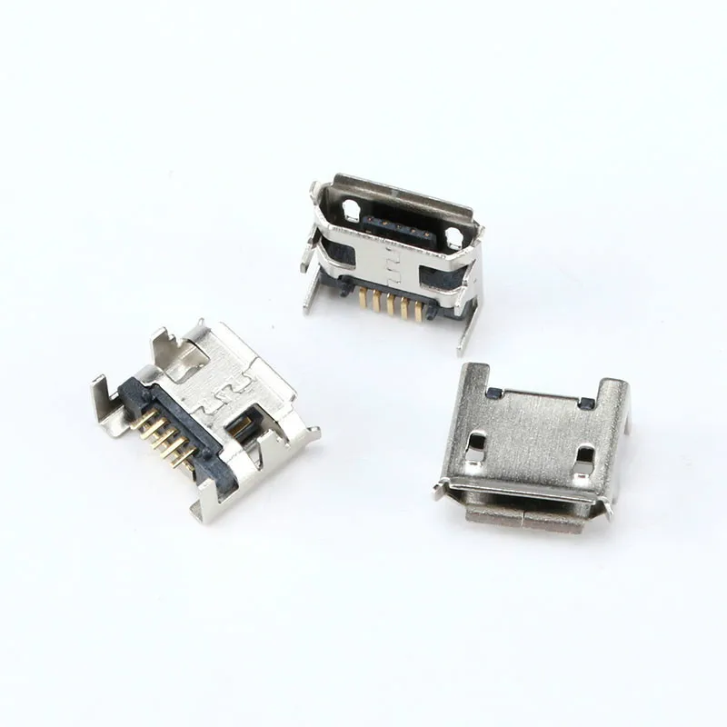 Conector hembra Micro USB tipo B de 5 pines, conector SMD de 4 Patas de 90 grados para mesa, teléfono móvil, accesorios de bricolaje, producto Digital, 20 Uds. - imagen 5