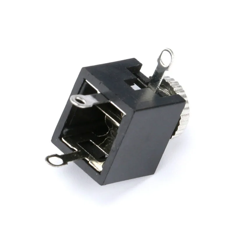 Conector de Audio estéreo, 10 piezas, 3,5mm, PCB con tuerca/301M, ESTÉREO - imagen 3