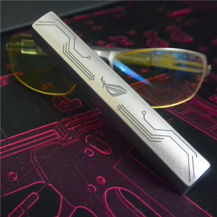 Teclado mecánico retroiluminado personalizado ABS, accesorio con personalidad, 6.25X, 6.5X, espacio, para jugadores de la República ROG, 1 unidad