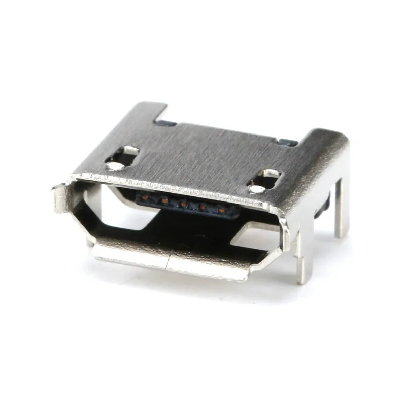 Conector hembra Micro USB tipo B de 5 pines, conector SMD de 4 Patas de 90 grados para mesa, teléfono móvil, accesorios de bricolaje, producto Digital, 20 Uds. - imagen 2