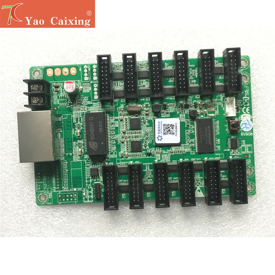 Tarjeta receptora del controlador de pantalla LED para interiores y exteriores del sistema Linsn RV908 - imagen 2