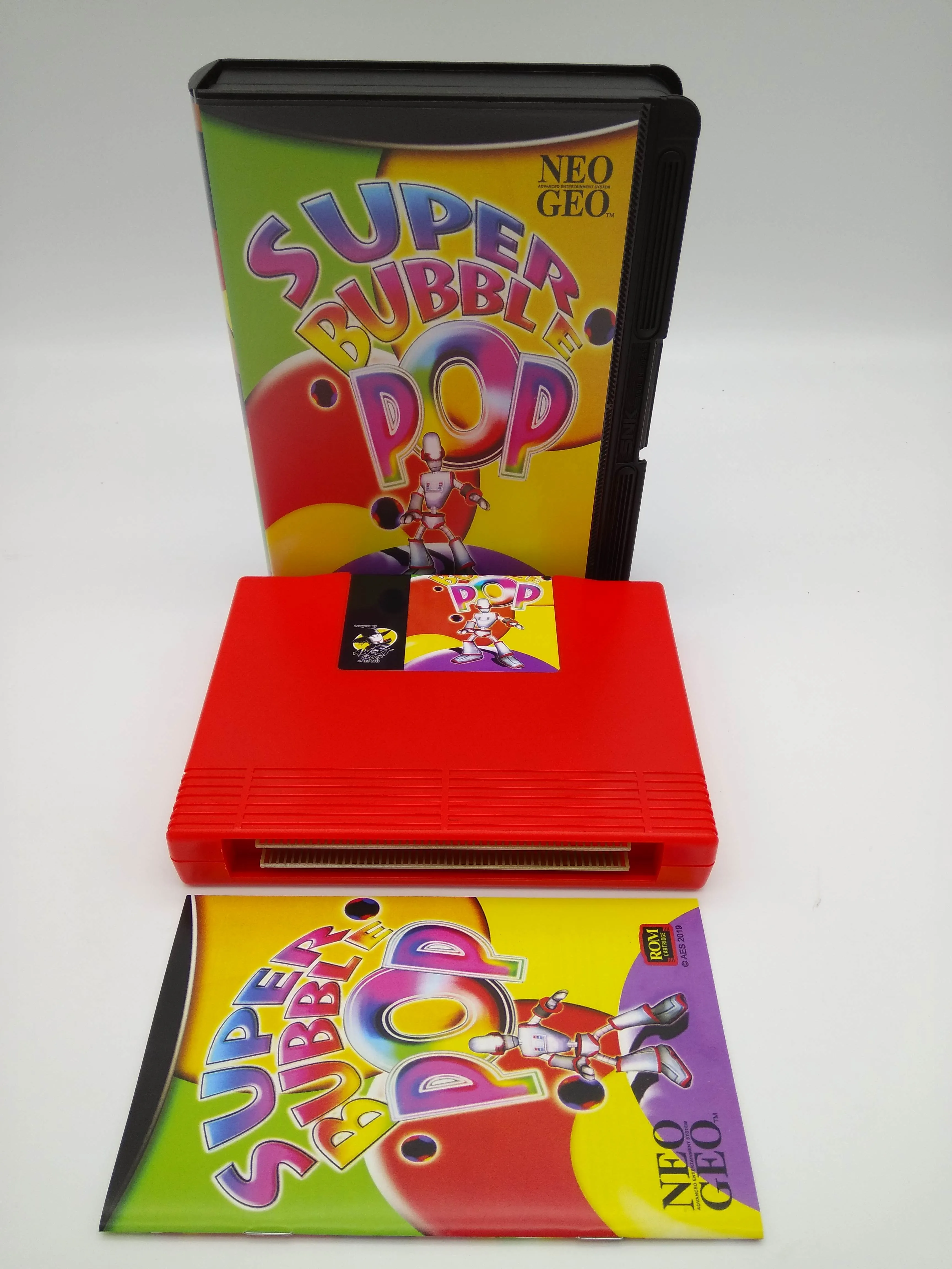 SUPER PUZZLE BUBBLE FOR NEO GEO AES