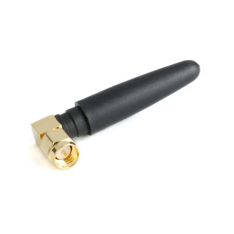 Antena de Radio inalámbrica Omni de 50mm, Conector de enchufe macho SMA de 3dBi, ángulo recto, ganancia de 433mhz - imagen 5