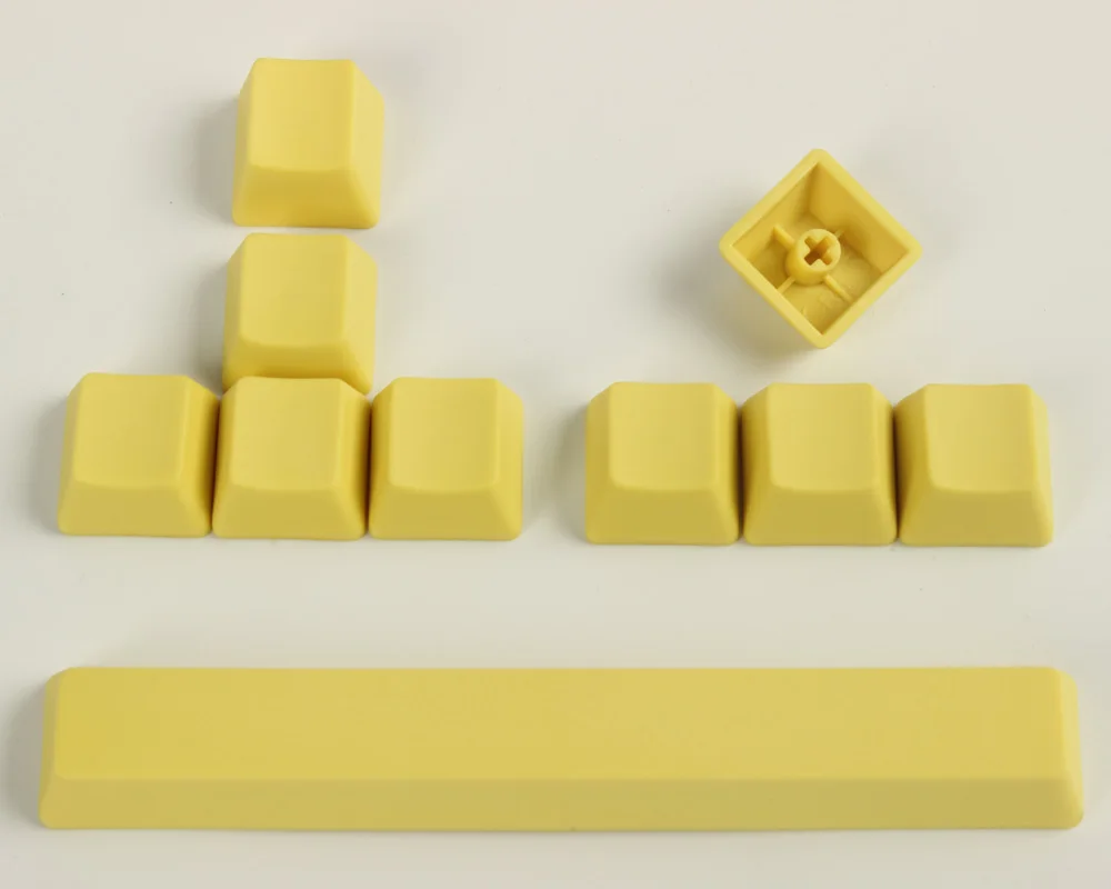 Juego de 10 teclas sin teclas PBT impresas, tapa de tecla espacial de dirección ESC WASD, teclas de teclado mecánico de altura OEM - imagen 2