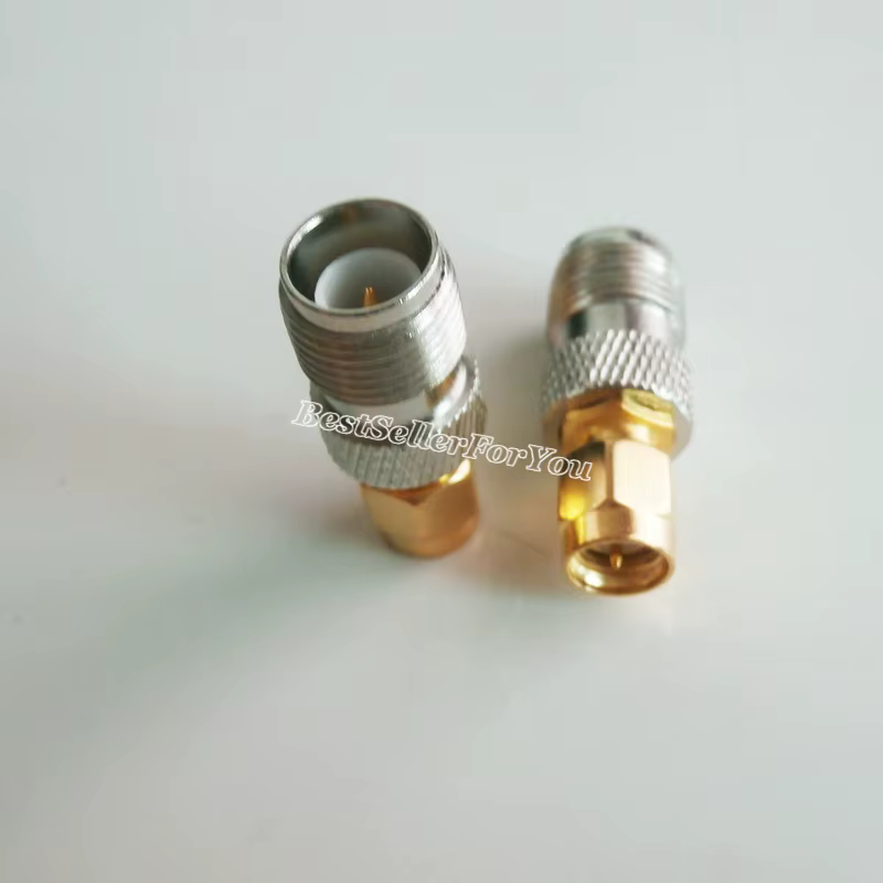 Adaptador RP TNC Hembra a SMA Macho Coaxial RF - imagen 5