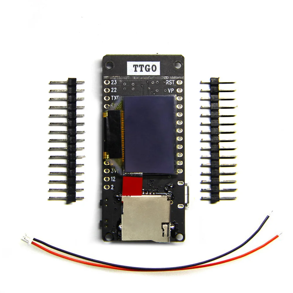 LILYGO®Tarjeta SD OLED TTGO T2 ESP32 0,95, placa de desarrollo de módulo WiFi y Bluetooth - imagen 2