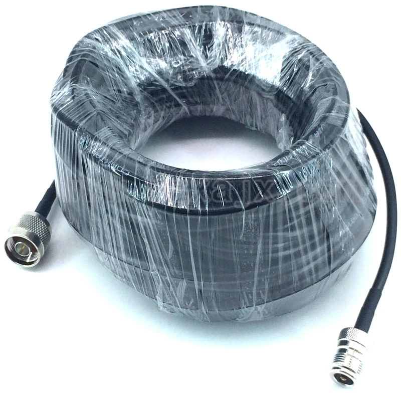 Cable de antena conector N macho a N Hembra RG58, Cable Pigtail de 50cm-20m para antena exterior Yagi/panel - imagen 3
