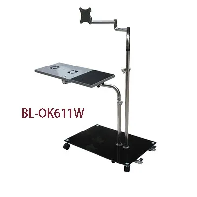 OK611-soporte móvil ajustable para ordenador portátil, montaje para Monitor de ordenador, sofá y teclado, mesa giratoria para portátil - imagen 3