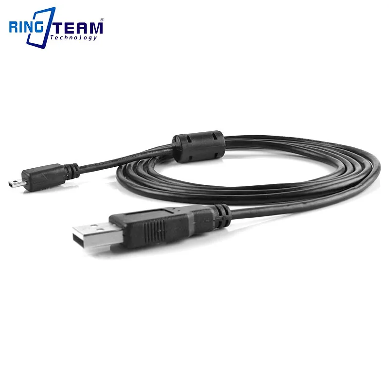 Cable de datos USB para cámaras Fujifilm FinePix F85 HS10 HS11 HS20 HS22 J10 J100 J110 J110W J12 J120 J150 J150W J15fd J20 J210 J22 - imagen 2