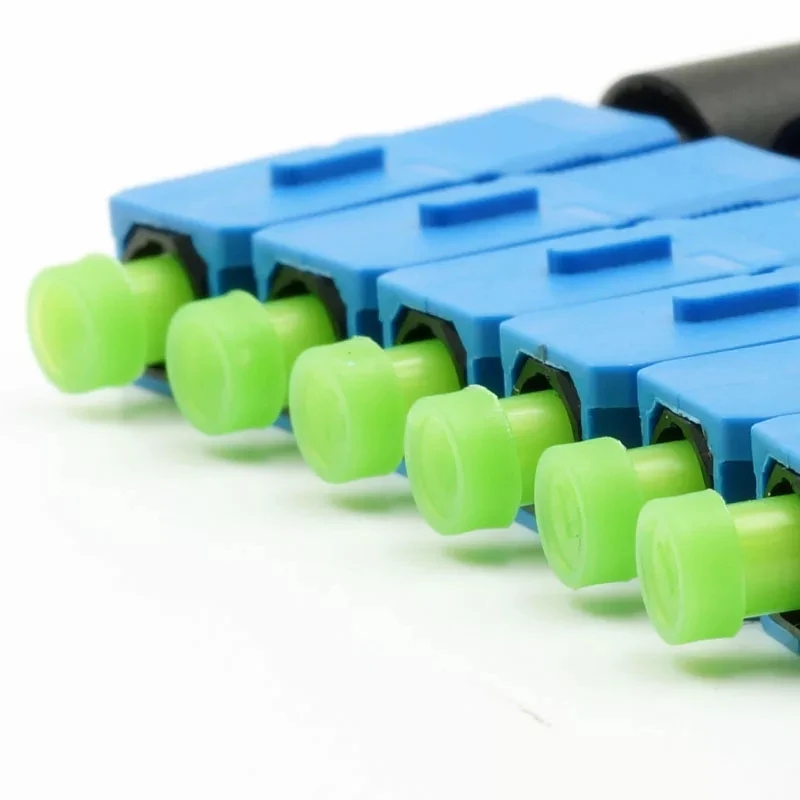 ELINK-tapa antipolvo de fibra óptica SC ST FC, Protector de cubierta antipolvo SC, Conector de 2,5mm, transparente, verde y amarillo, Envío Gratis, 200 piezas - imagen 3