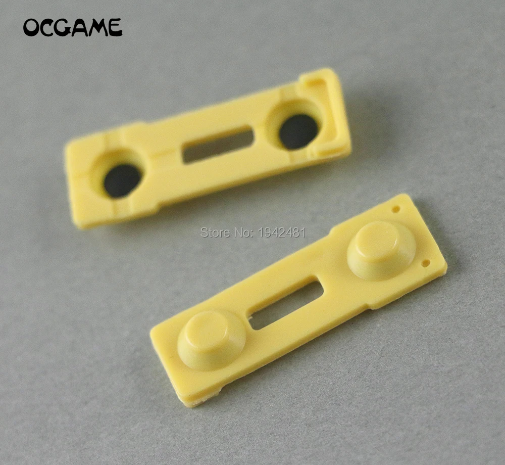 50 Uds L2 R2 almohadillas de silicona de goma conductora para reparación de controlador PS2 para Playstation 2 mango una versión de reemplazo