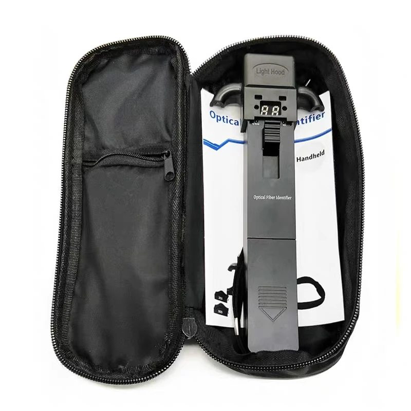 Identificador de fibra óptica JW3306B, portátil, sin DHL, para fibra desnuda, 0,9, 2,0, 3,0mm, cable 800-1700nm, mini probador de fibra óptica - imagen 5