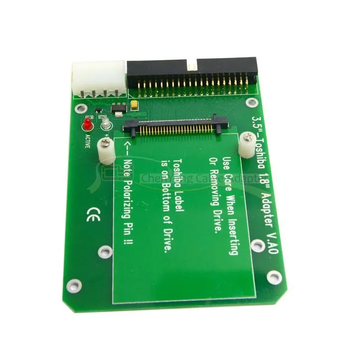 Microunidad de 50 pines de 1,8 pulgadas a 3,5, adaptador IDE de 40 pines para disco duro Toshiba - imagen 3