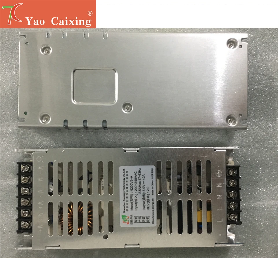 Fuente de alimentación con interruptor de 220v-5v40a200w, control de fuente de alimentación G-energy p2 p2.5 p3 p4 p5 p6 p8 p10 rgb, pantalla de panel led de matriz de puntos