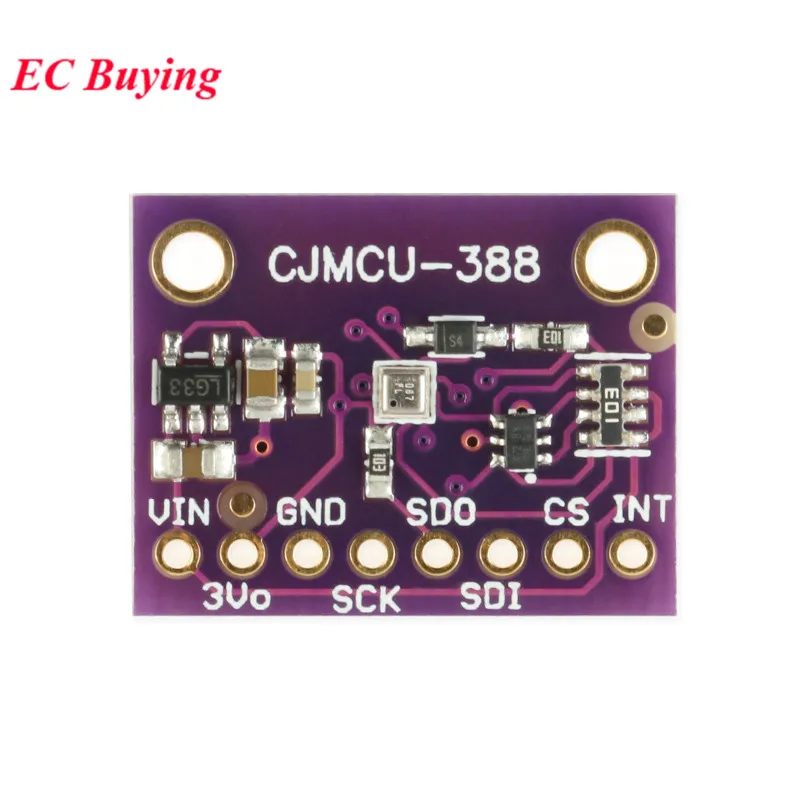 10 uds/1 unidad BMP388 CJMCU-388 Módulo Sensor de presión atmosférica temperatura Digital para placa electrónica Arduino IIC I2C SPI 24 bits - imagen 5