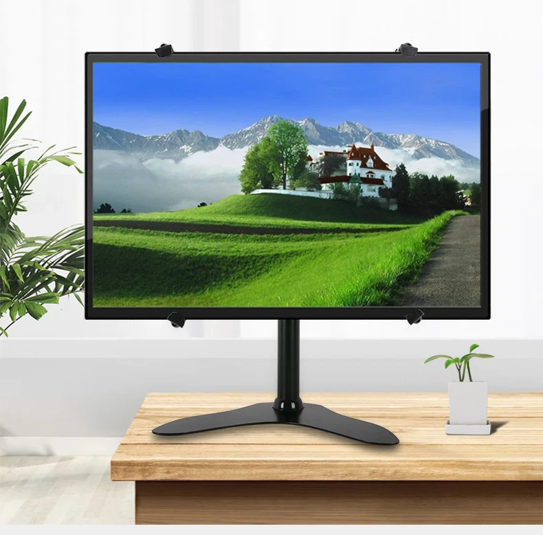 LCD-700 Soporte de escritorio para monitor individual de 360 grados Soporte para monitor de 26 "-45" Soporte para mesa de computadora de movimiento completo - imagen 2