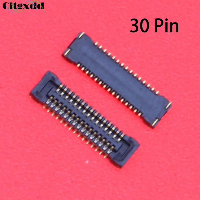Enchufe de puerto de conector FPC FFC de 10 pines y 30 pines para pantalla LCD/táctil en la placa base para Xiaomi Mi 4C / Mi 4i, reemplazo, 1 pieza - imagen 4