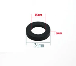 Junta Tórica Goma 24mm – Sellado Estanco para Grifo