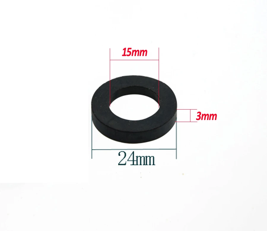 Junta tórica de goma para manguera de ducha y fontanería, 1000 unids/lote, 3/4 ", 24mm, dn20, piezas estándar para conector de grifo