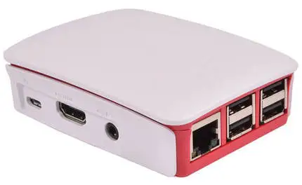 Funda protectora de plástico para Raspberry Pi 3, carcasa profesional de ABS oficial, solo para Raspberry Pi 3 Modelo B