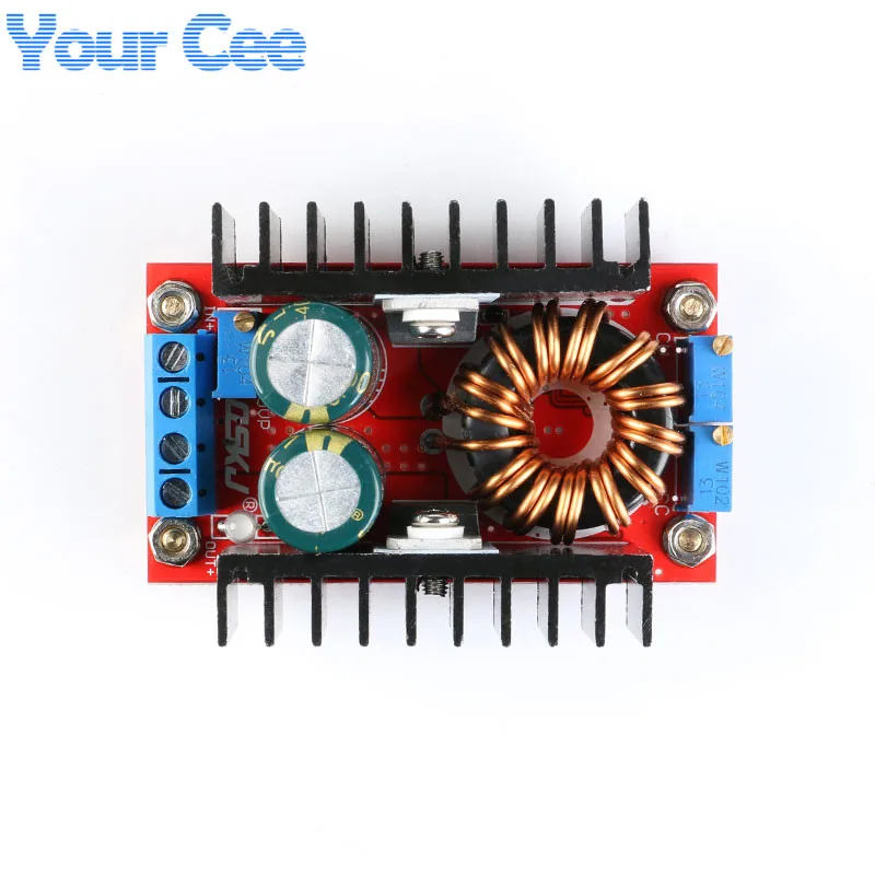 Módulo adaptador de refuerzo reductor de 80W CC, regulador de voltaje ajustable, placa convertidora de refuerzo de 9-35 a 1-35V - imagen 5