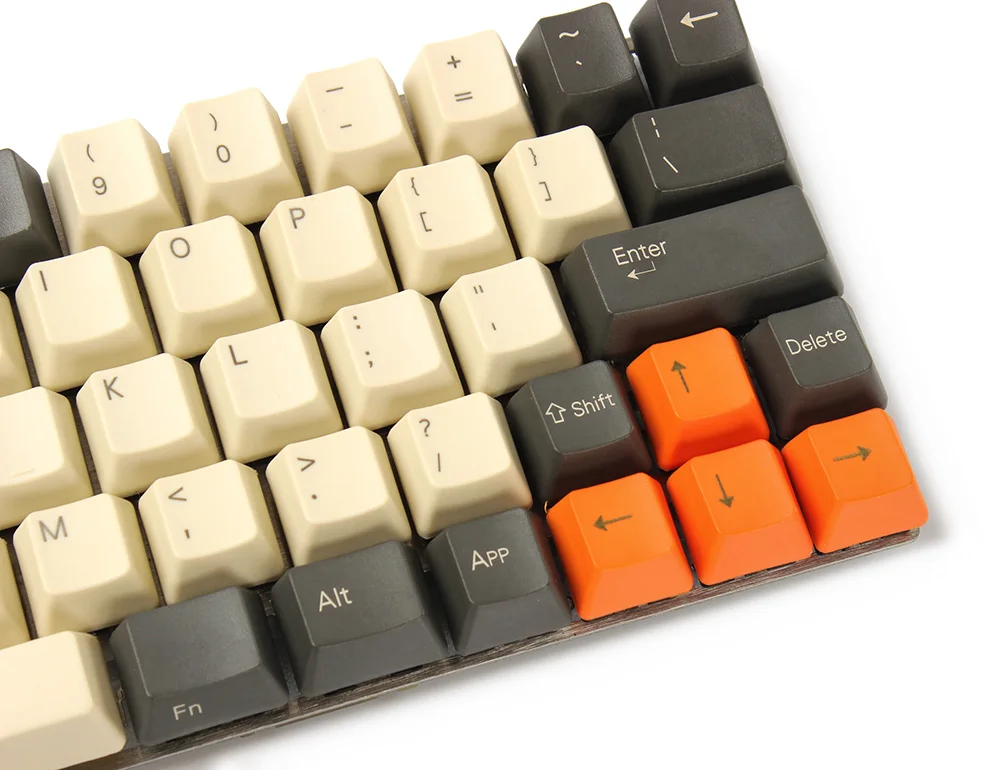 YMDK-Juego de llaves de carbono para Filco Minila, teclas de perfil OEM, PBT grueso, blanco, azul, negro, rojo, YD60M - imagen 5