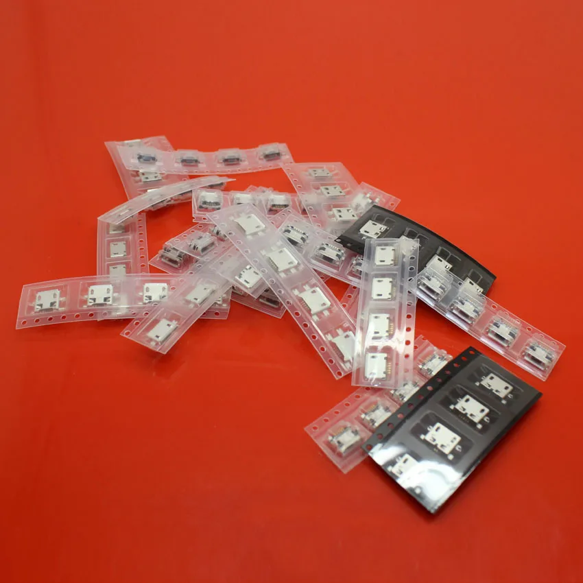 25 modelos de Conector Micro usb, puerto de carga muy común para Samsung, Moto, SONY, HTC, ZTE, Huawei, Xiaomi, Lenovo, móvil, tableta, GPS - imagen 2