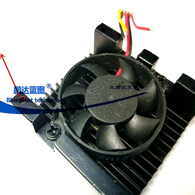 Ventilador BGA de 5V CC, Enfriador de Tarjeta gráfica con disipador de calor de 40mm, 40x40x15mm, 4cm, 4010, nuevo - imagen 4