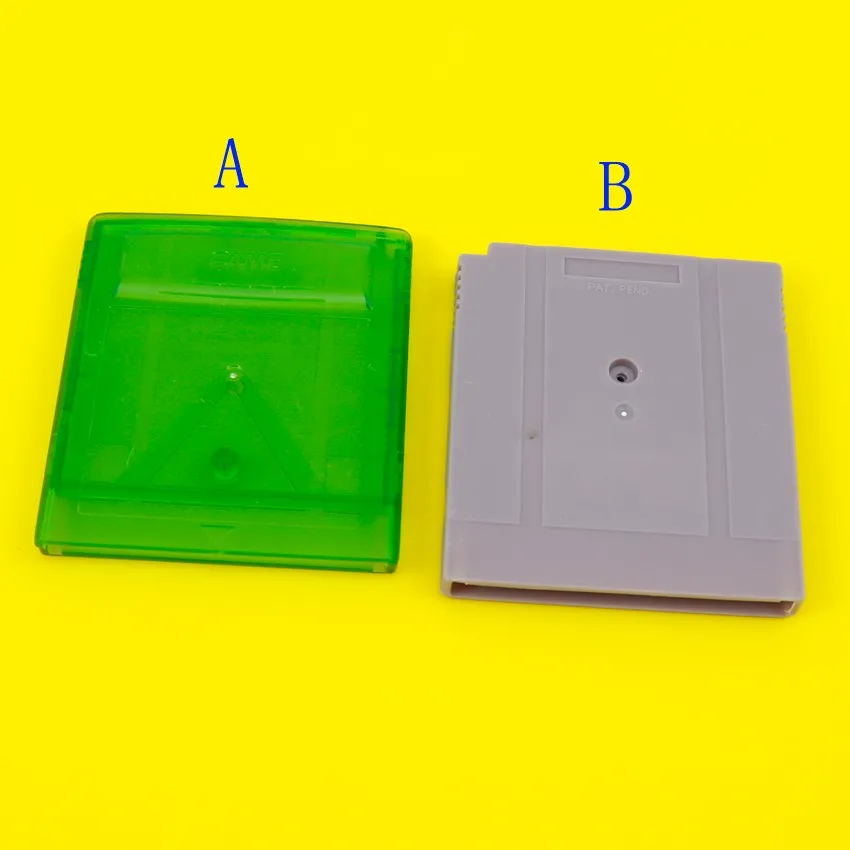 Funda para tarjeta de juego, carcasa para GB, GBC, GBA, SP, color verde claro y gris - imagen 2